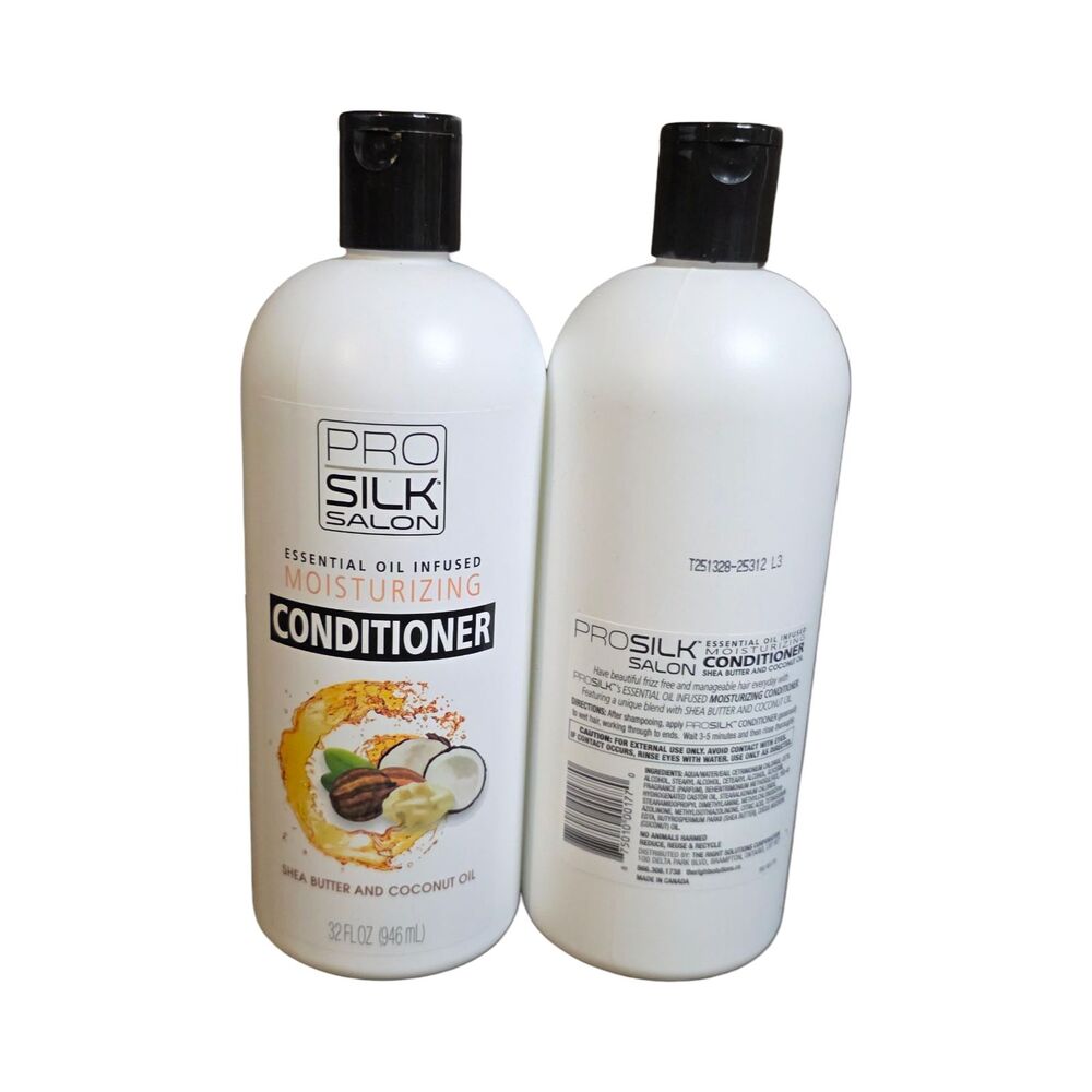 Pro Silk Salon Conditioner with Shea Butter & Coconut Oil. 32oz EA